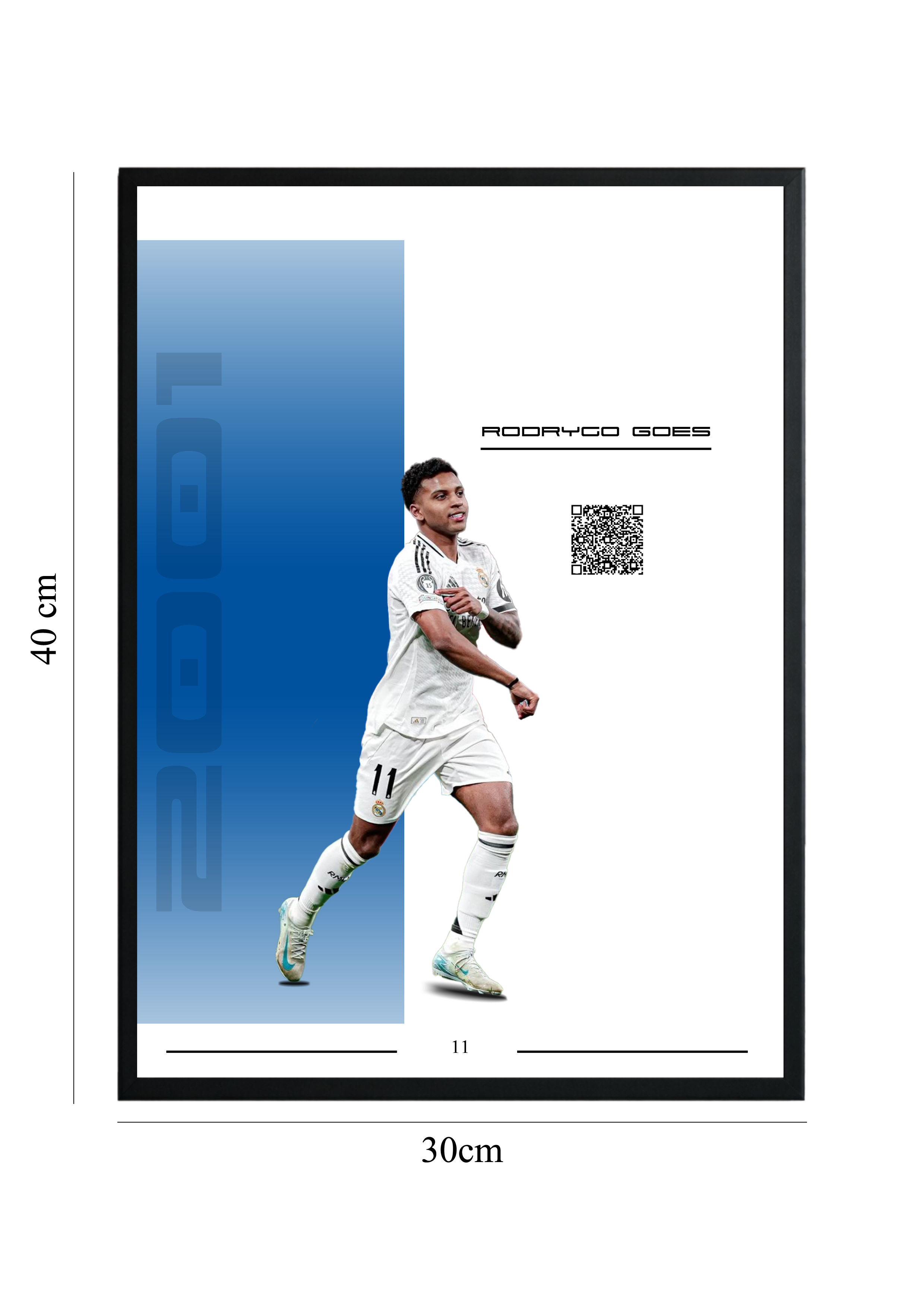 Rodrygo Goes - Tablou cu Cod QR