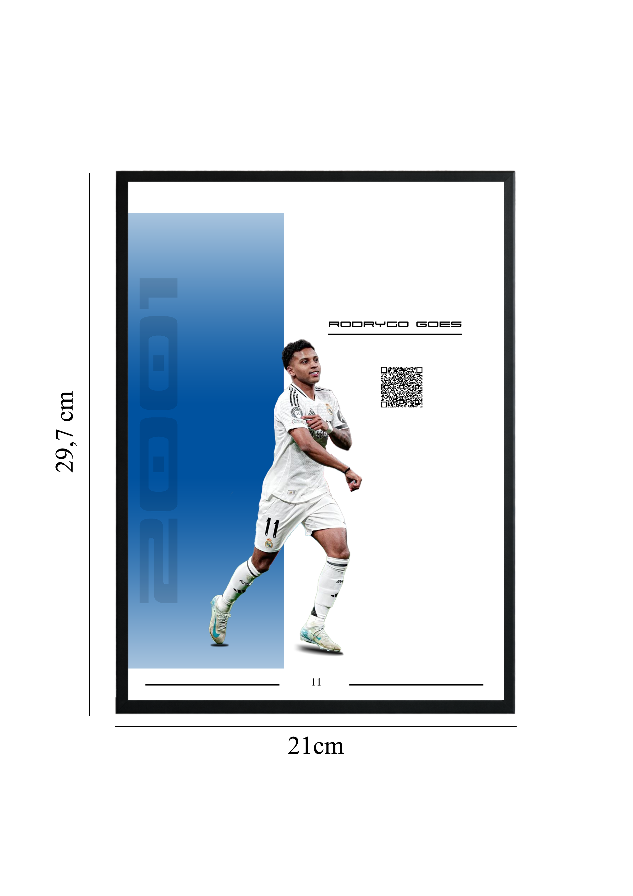 Rodrygo Goes - Tablou cu Cod QR
