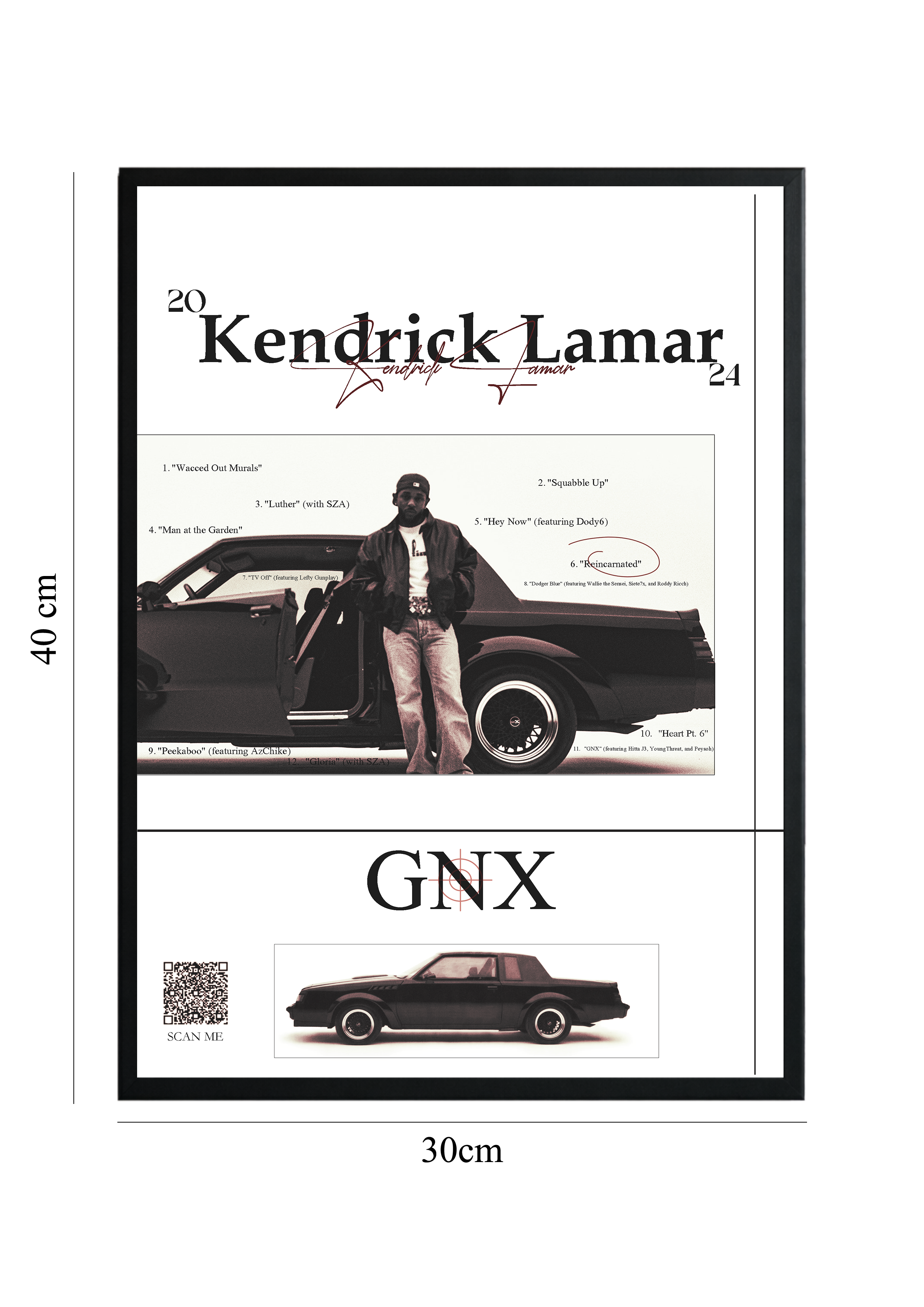 GNX - Tablou cu Cod QR