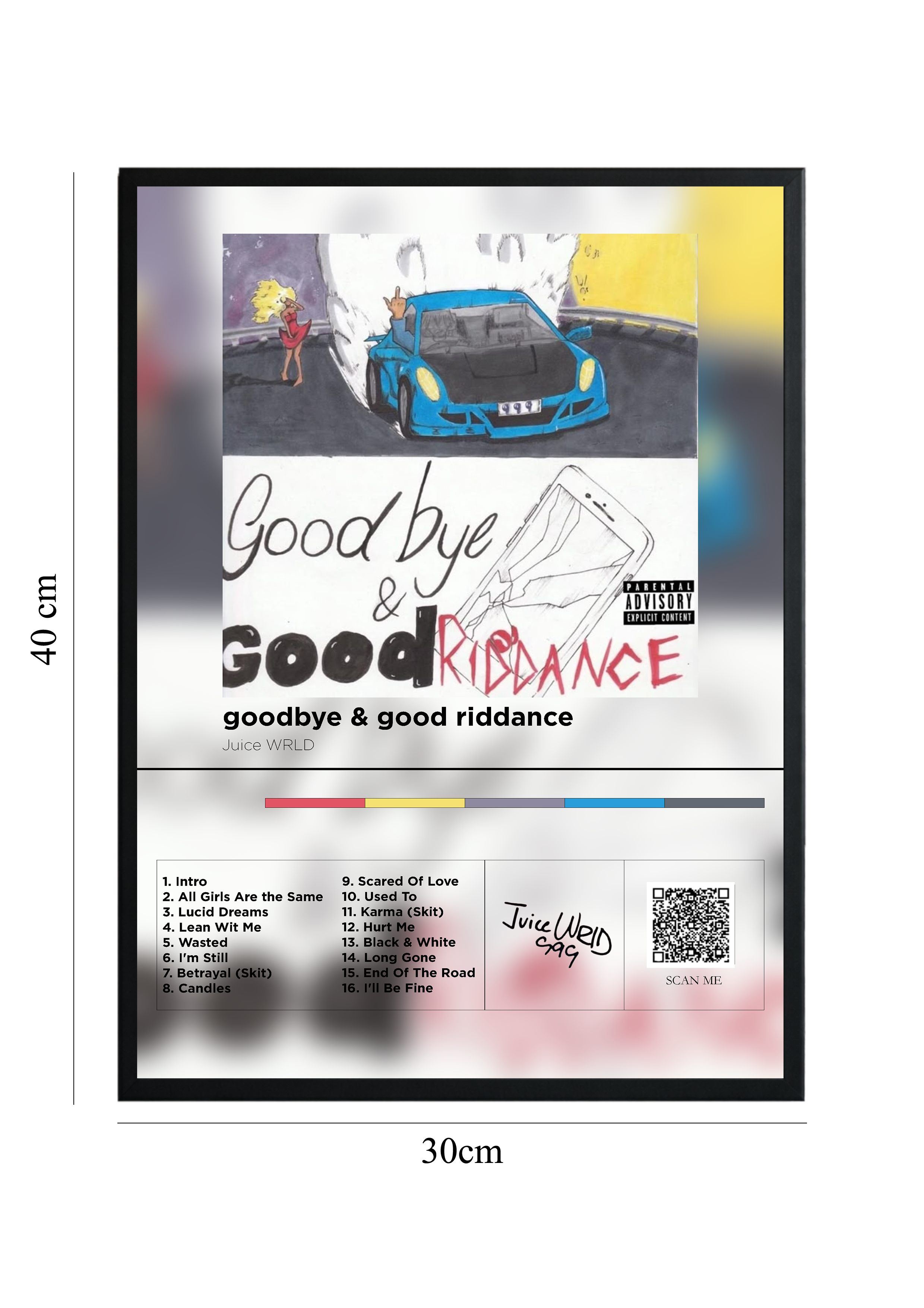 Goodbye & Good Riddance - Tablou cu Cod QR