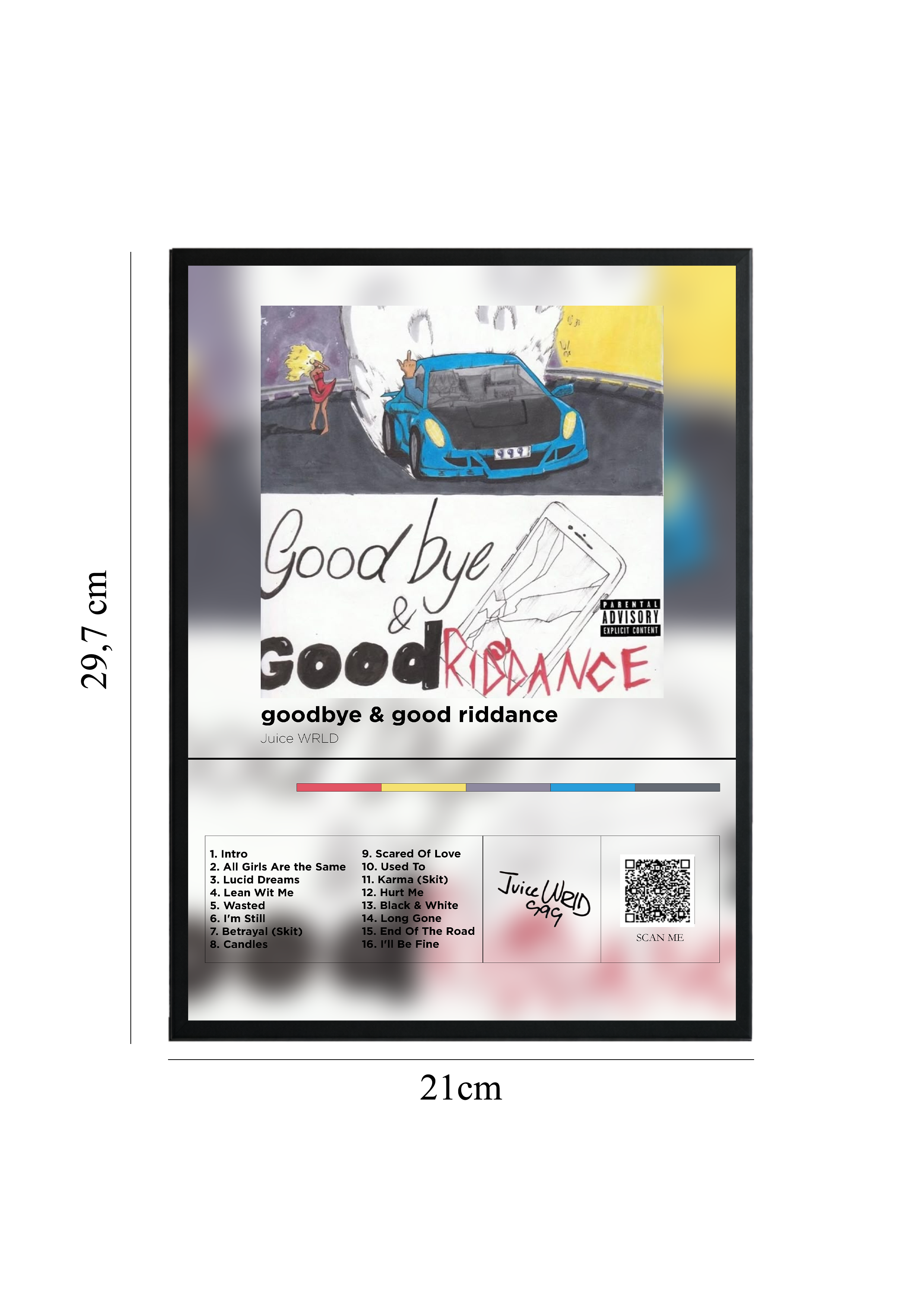 Goodbye & Good Riddance - Tablou cu Cod QR