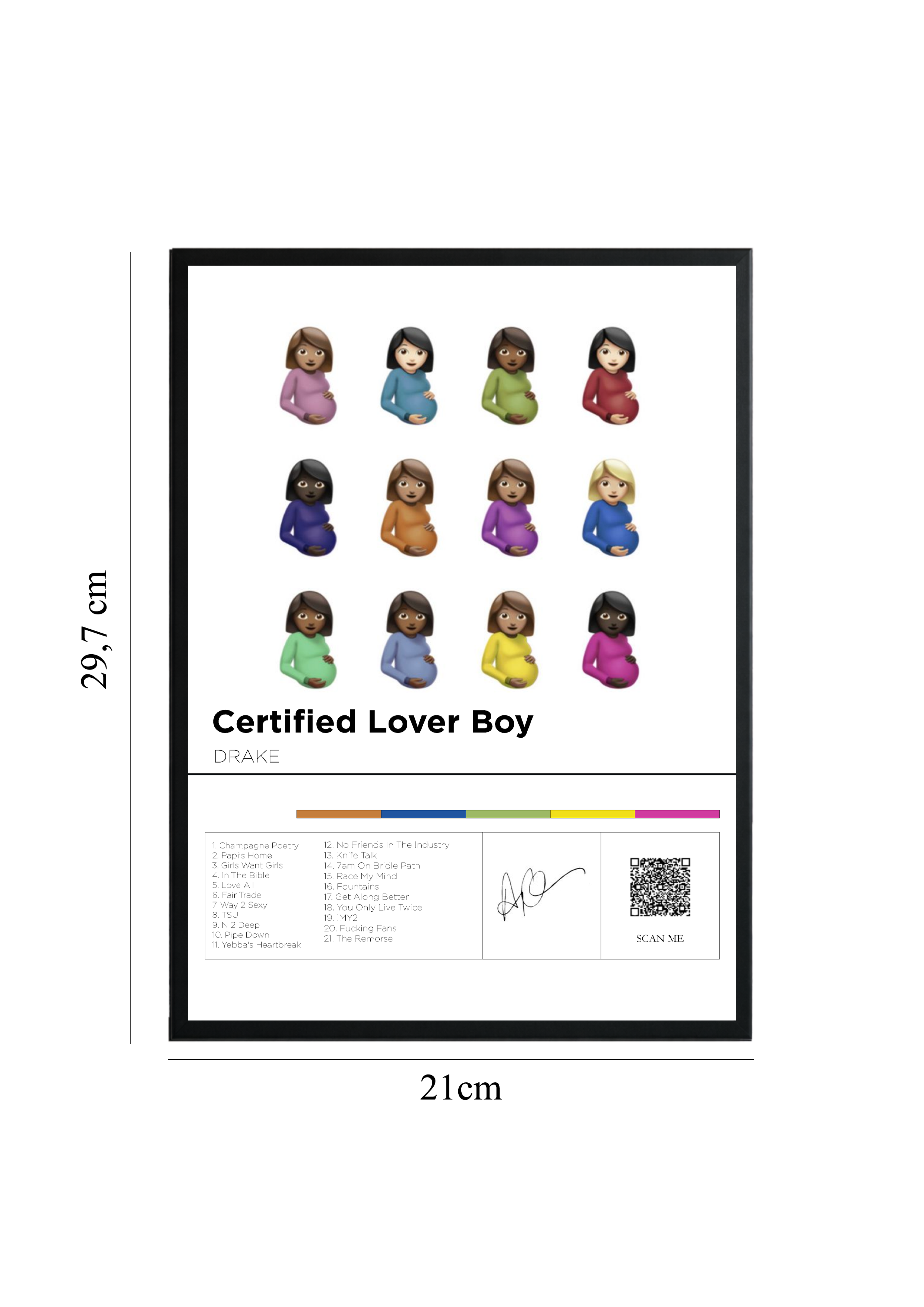 Certified Lover Boy - Tablou cu Cod QR