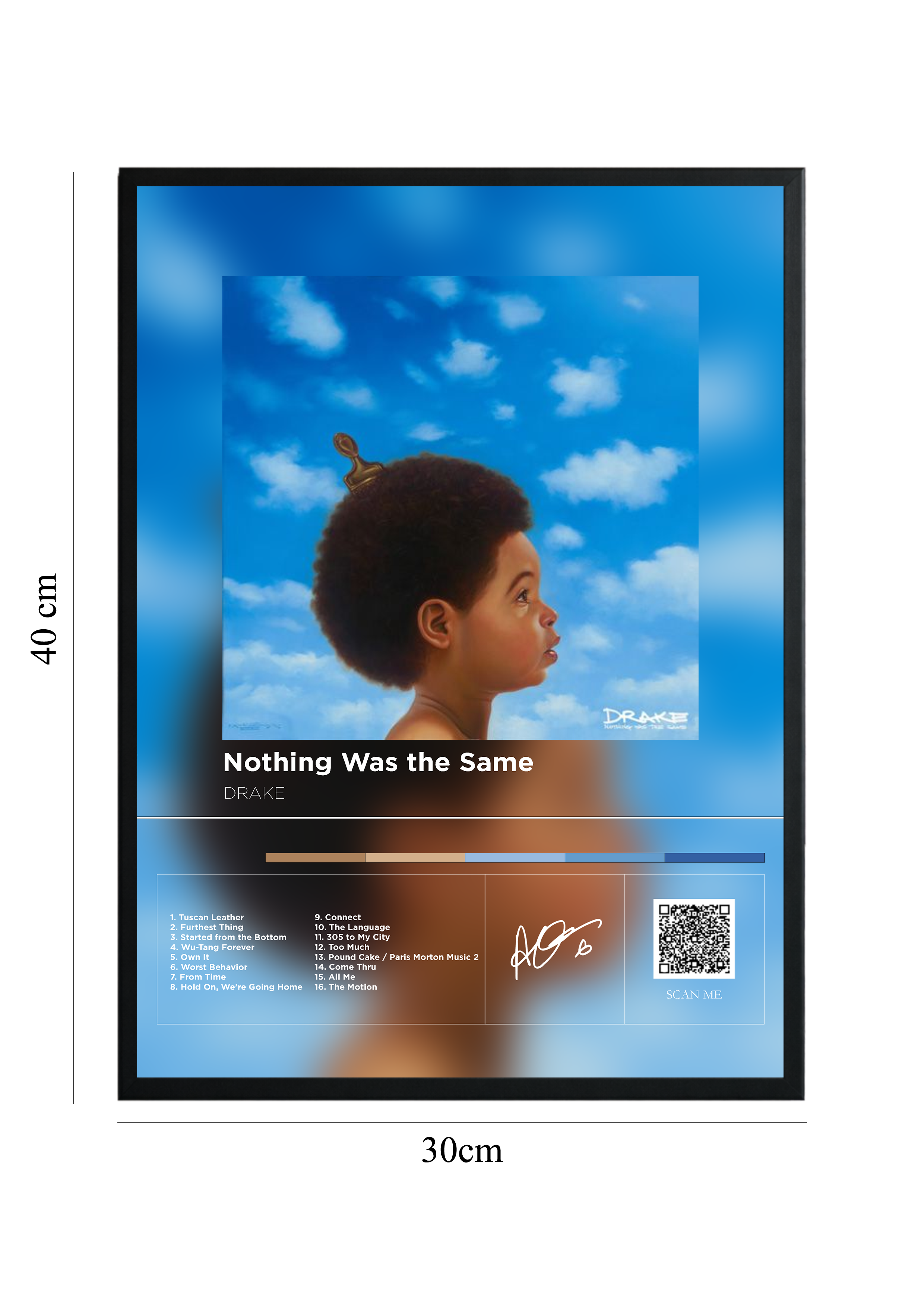 Nothing Was the Same - Tablou cu Cod QR