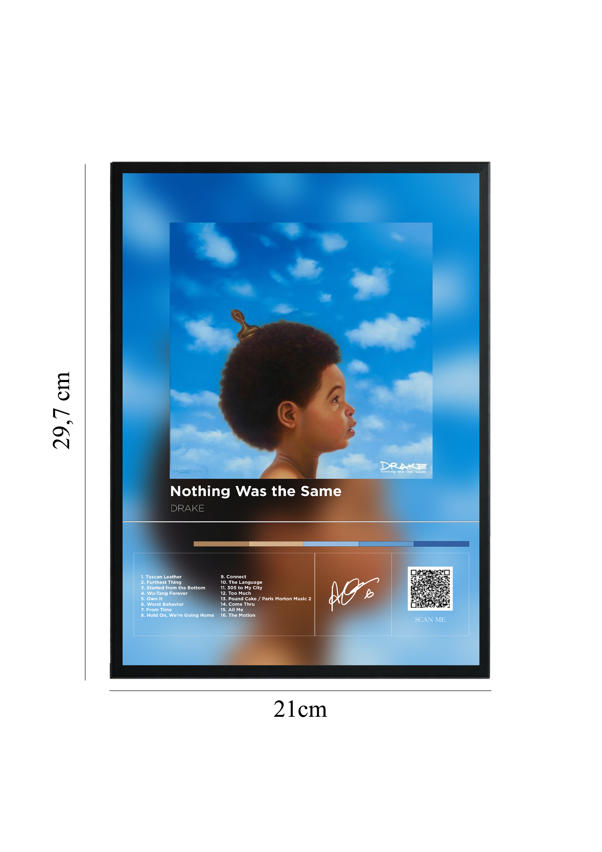 Nothing Was the Same - Tablou cu Cod QR
