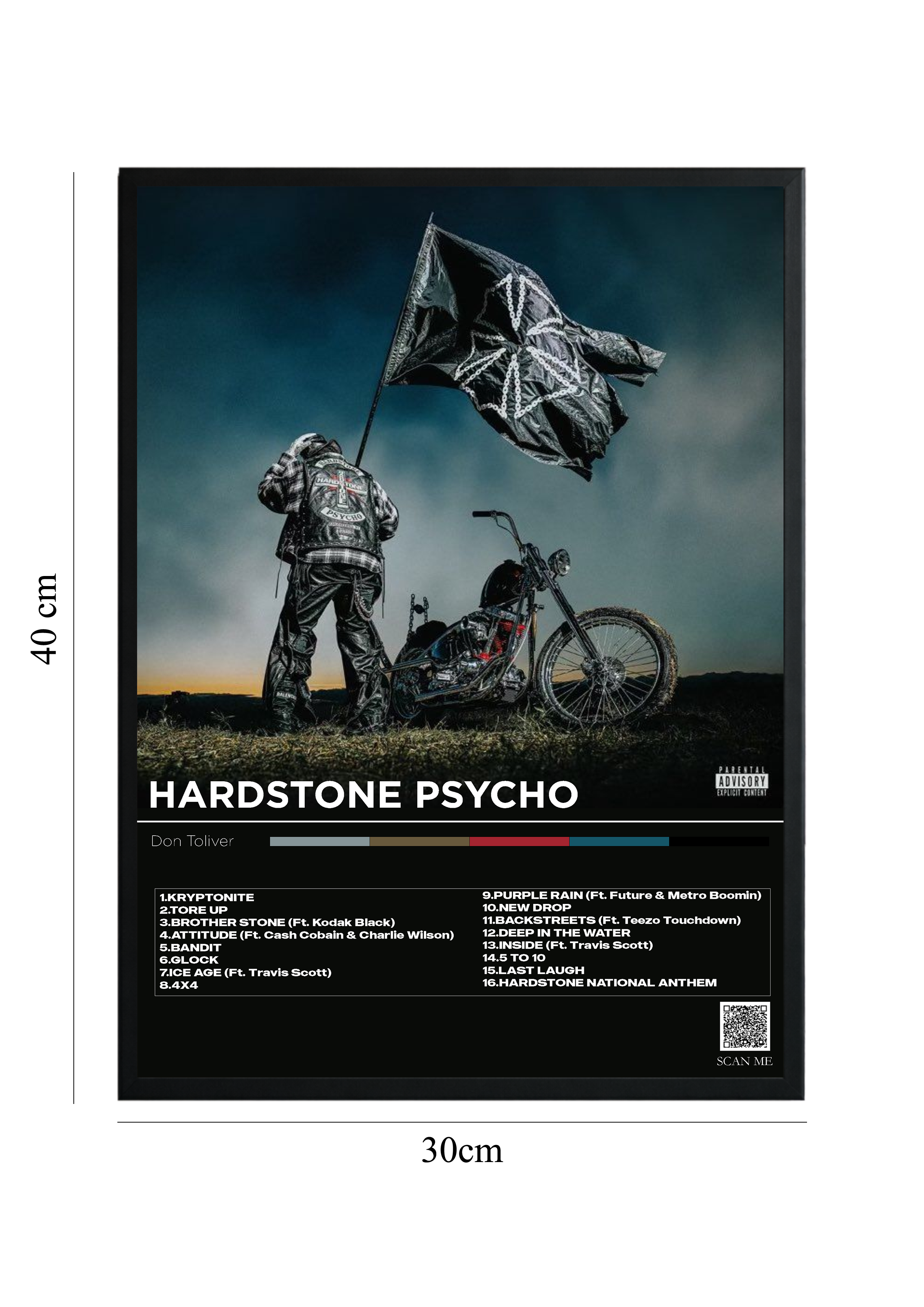 Hardstone Psycho - Tablou cu Cod QR