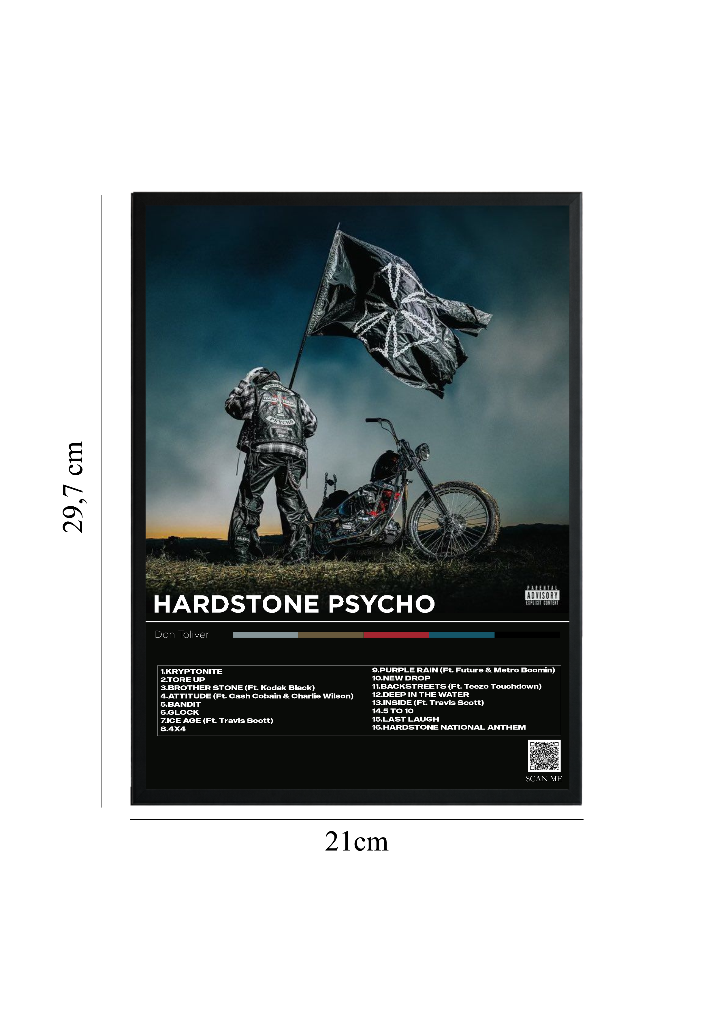 Hardstone Psycho - Tablou cu Cod QR