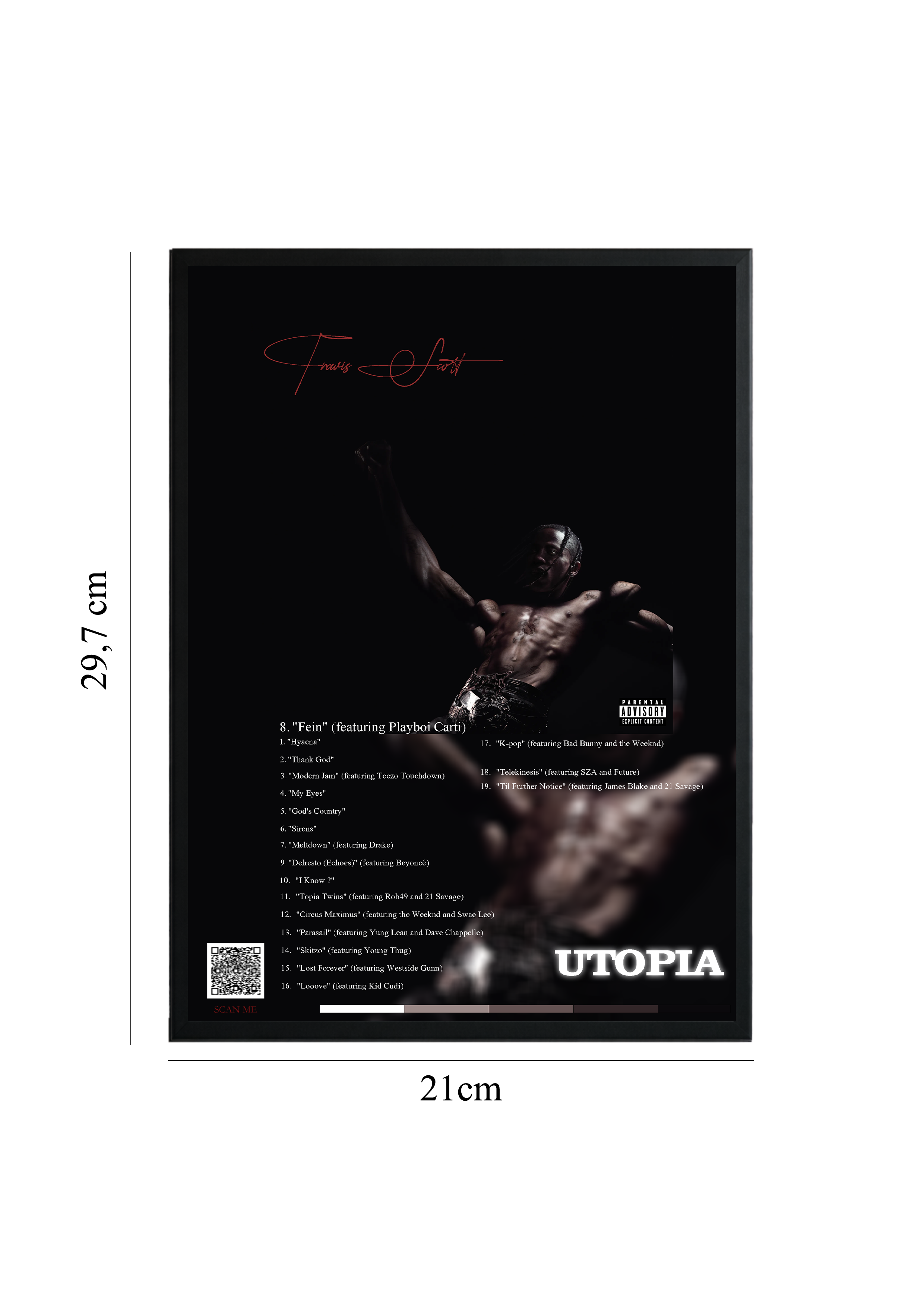 Utopia - Tablou cu Cod QR