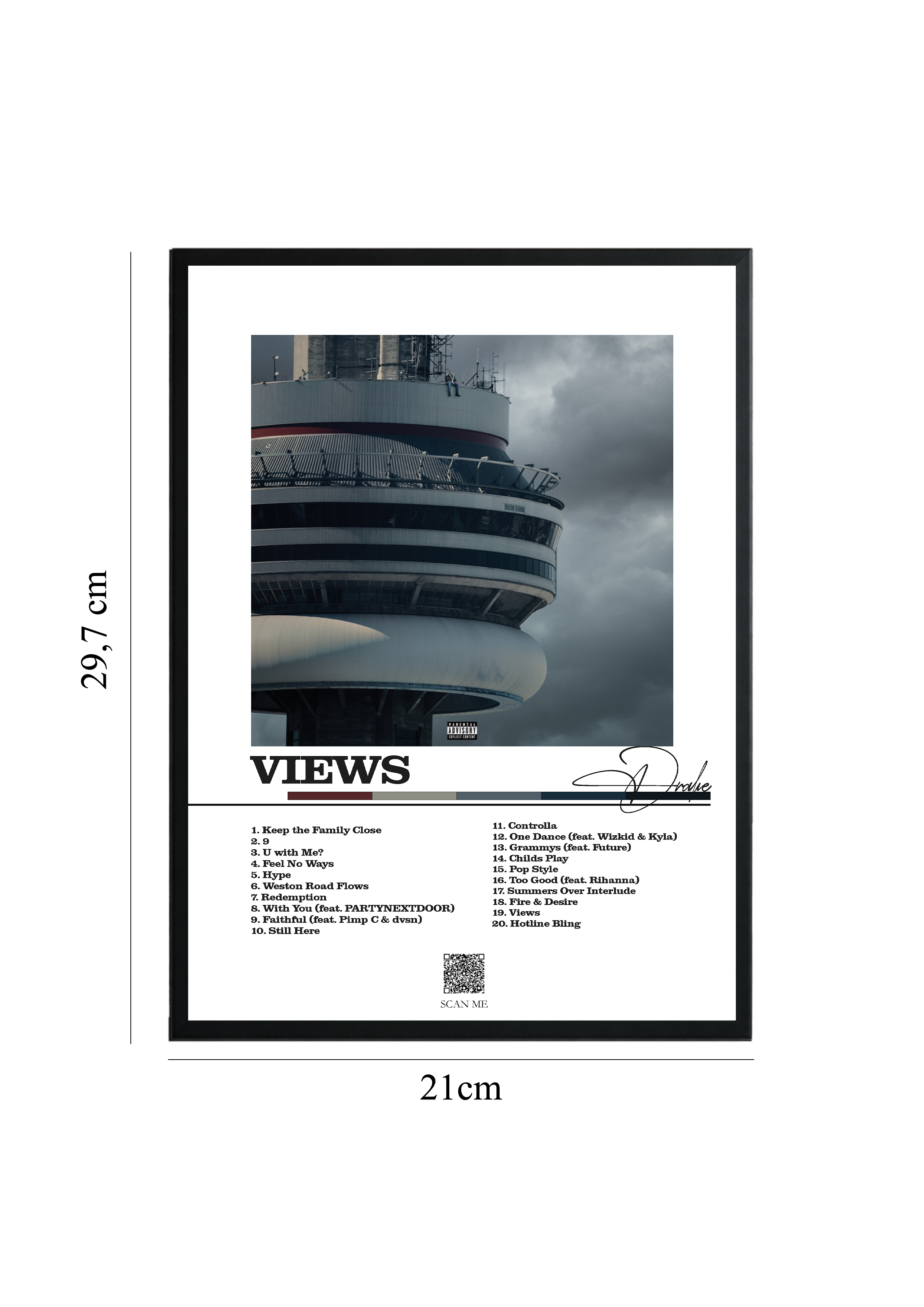 Views - Tablou cu Cod QR