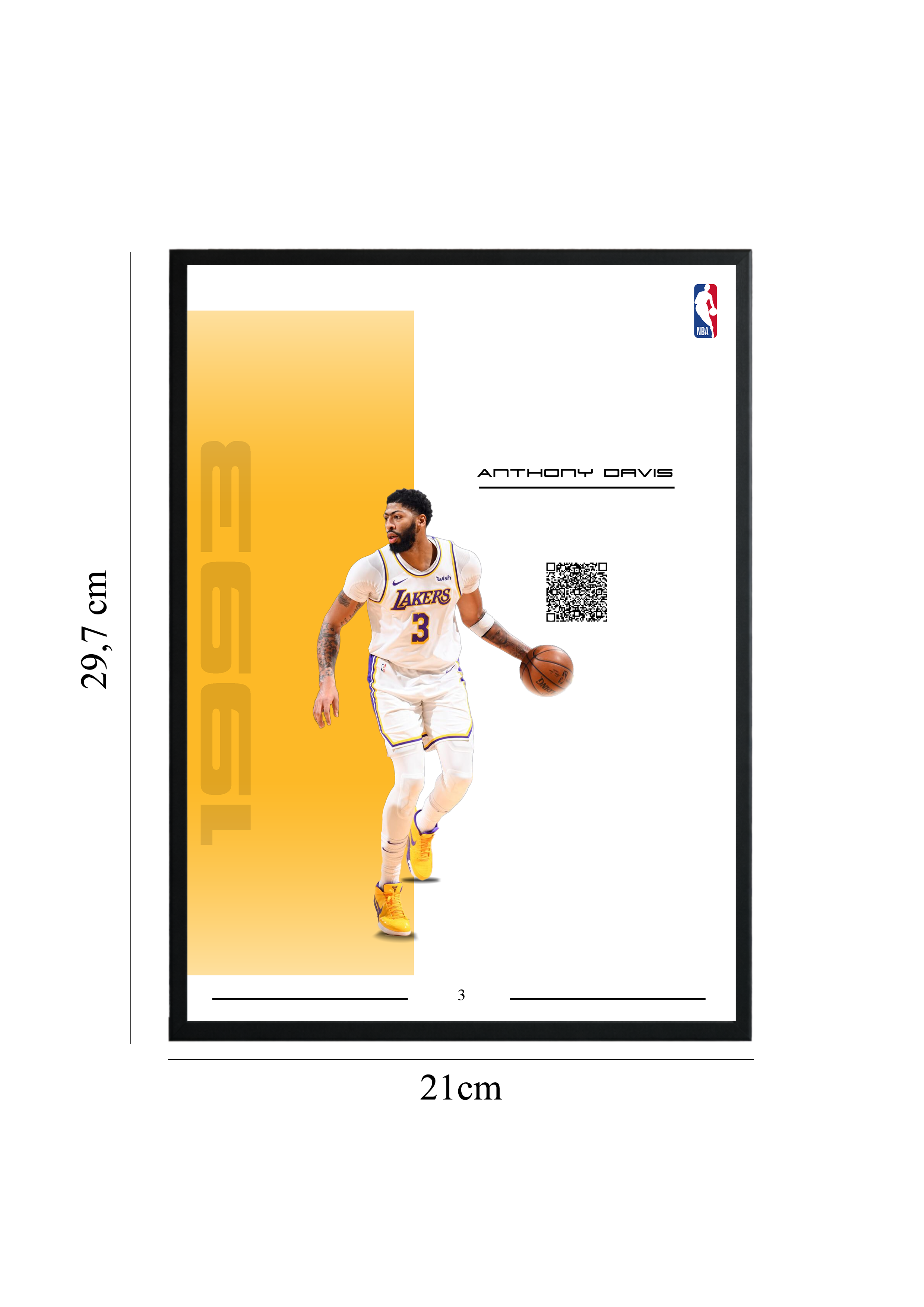 Anthony Davis - Tablou cu Cod QR
