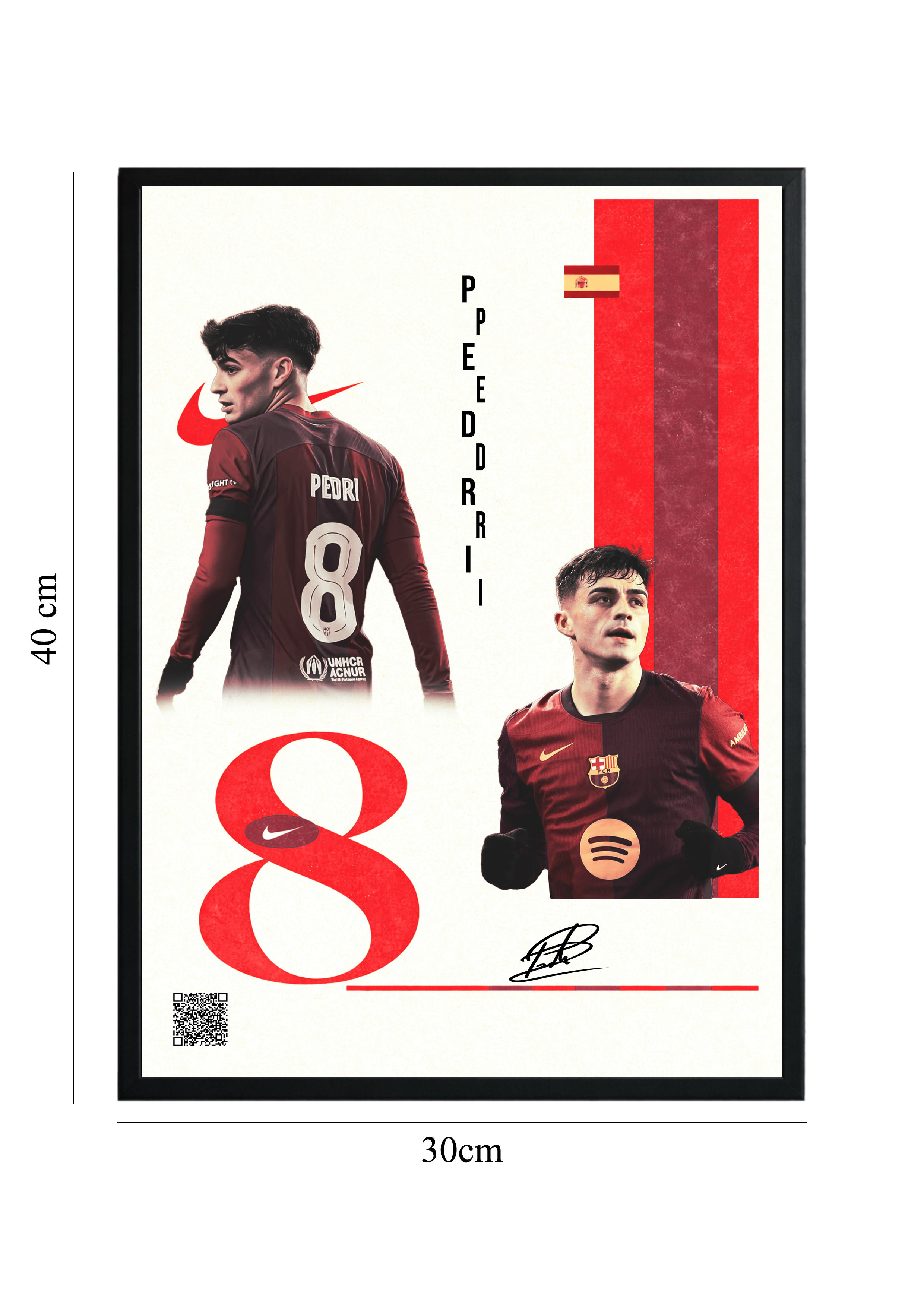 Pedri – Tablou cu Cod QR