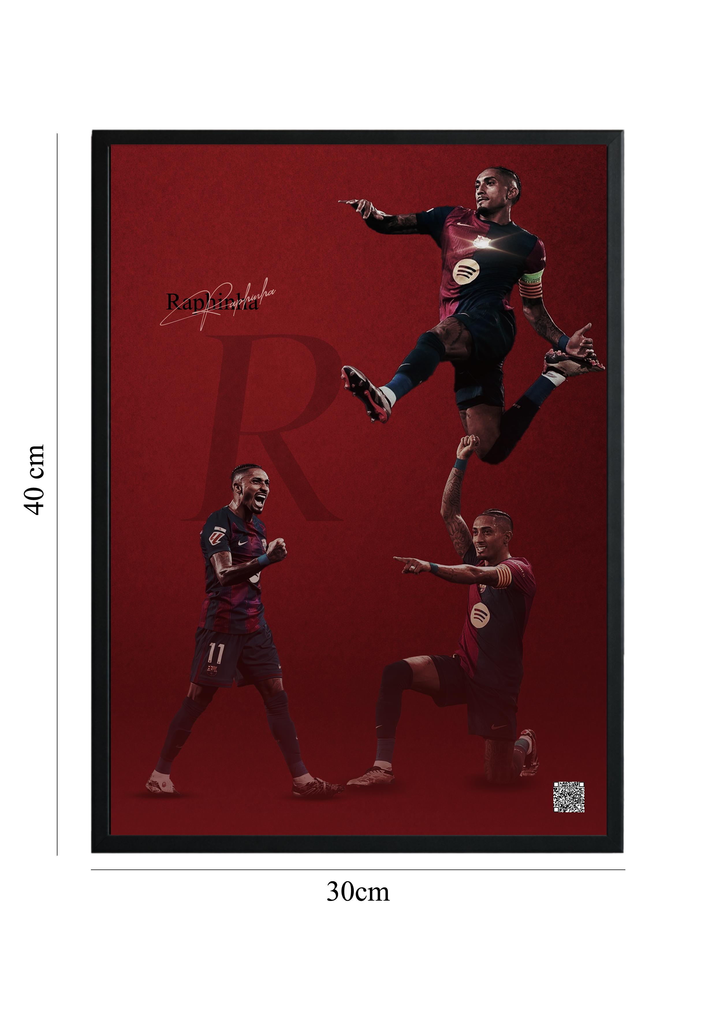 Raphinha - Tablou cu Cod QR