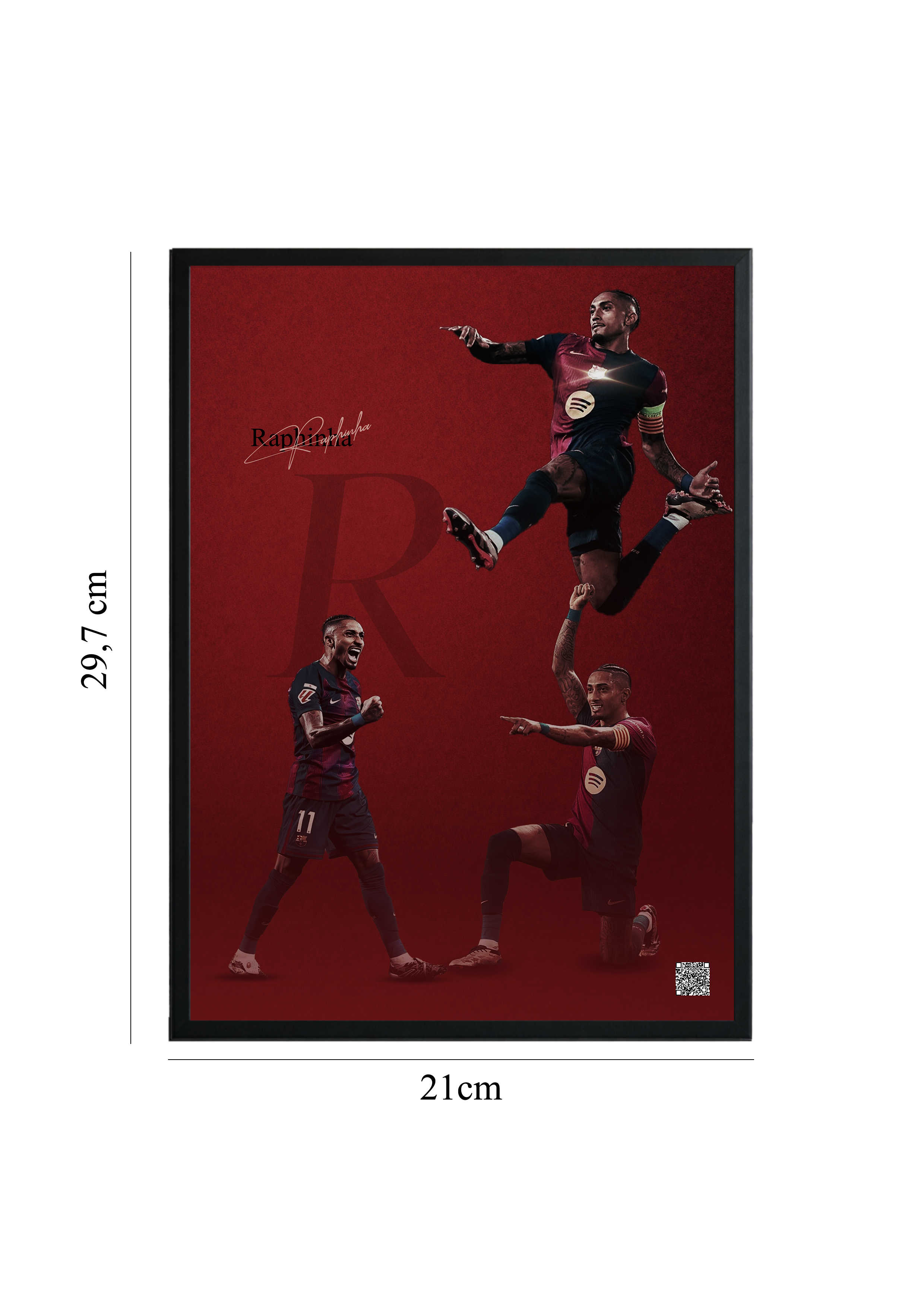 Raphinha - Tablou cu Cod QR