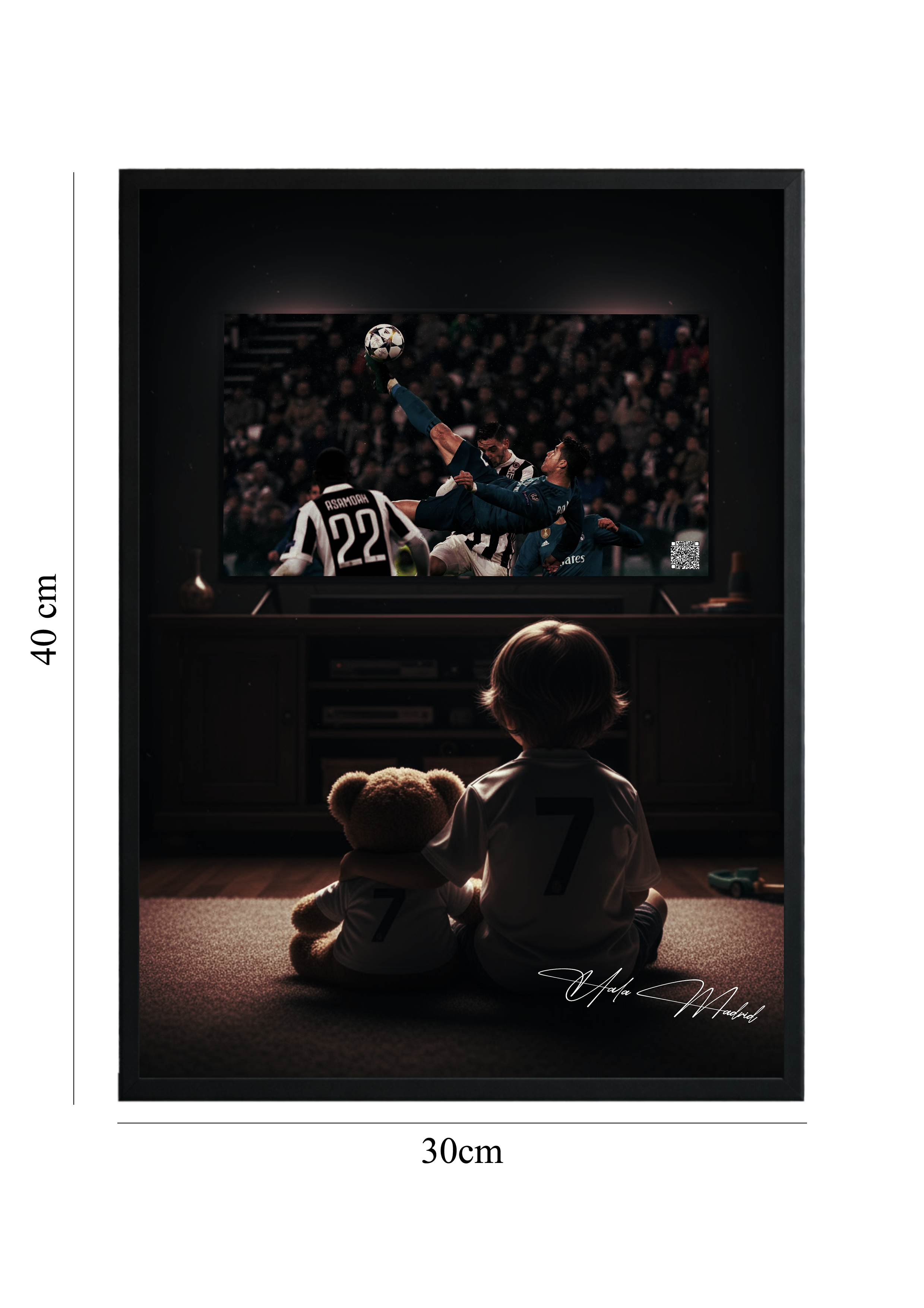 Numărul 7 – Tablou cu Cod QR