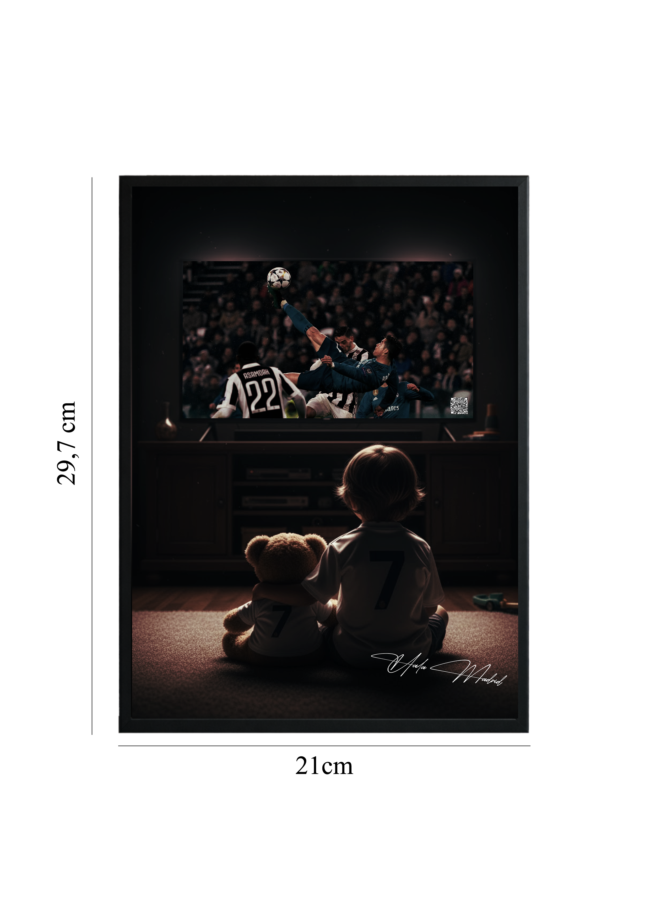 Numărul 7 – Tablou cu Cod QR